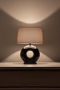Contemporary Table Lamp Design Royalty Free Stock Photo