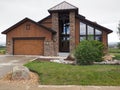 Contemporary wood home in Colorado