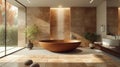 Contemporary Zen Bathroom Ambiance