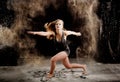 Contemporary dance performer Royalty Free Stock Photo