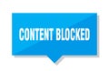 Content blocked price tag