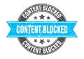 content blocked stamp