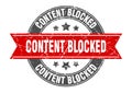 content blocked stamp