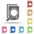 content check icon. Elements of Seo & Development in multi colored icons. Simple icon for websites, web design, mobile app, info