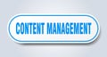 content management sticker.