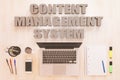 Content Management System Royalty Free Stock Photo