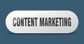 content marketing button. content marketing sign. key. push button. Royalty Free Stock Photo
