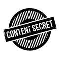 Content Secret rubber stamp