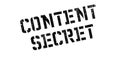 Content Secret rubber stamp