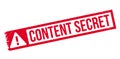 Content Secret rubber stamp