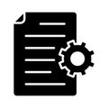 Content setting, content, setting, content management fully editable vector icons