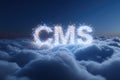 Content system design: management portal, web module, file organizer, user dashboard, data handler, page editor Royalty Free Stock Photo