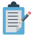 Content Writing, Creative Writing Isolated Vector Icon