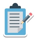 Content Writing, Creative Writing Isolated Vector Icon