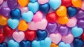 contentment happy heart background