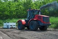 Contest of tractor drivers for towing cargo 10 tons, Don-25, Rostov-on-Don, Russia, June 4, 2016