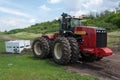 Contest of tractor drivers for towing cargo 10 tons