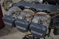 Continental aircraft air cooled engine Royalty Free Stock Photo