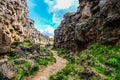 Continental Divide in Thingvellir National Park, Iceland Royalty Free Stock Photo