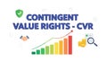 Contingent Value Rights CVR Finance Royalty Free Stock Photo