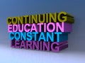 Continuing education constant learning