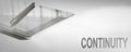 CONTINUITY Business Concept Digital Technology. Royalty Free Stock Photo