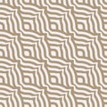 Continuous Classic Vector Continuous Repetition Pattern. Repeat Monochrome Graphic Optical Texture Texture. Seamless Fashion