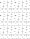 Continuous Geometric Graphic Triangular Decor Pattern. Repetitive Fashion Vector, Rhombus Texture Texture. Seamless Tileable
