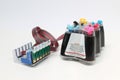 Continuous Ink Supply System Royalty Free Stock Photo