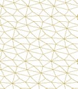 Continuous Modern Vector Web Design Texture. Seamless Ornate Graphic, Rhombus Plexus Pattern. Repetitive Linear Cell, Art