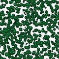 Continuous molecular green pattern Royalty Free Stock Photo