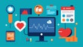 The continuous monitoring of patient health data such as heart rate and sugar levels allows for the timely