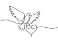 Flying pigeon logo