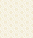 Continuous Ornament Vector Continuous Repetition Texture. Repeat Abstract Graphic Thirties Background Pattern. Seamless Geometric