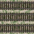 Continuous rails pattern. Railway background