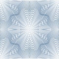 Continuous vector pattern with graphic lines, decorative abstract background with geometric figures. Grayscale ornamental