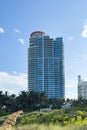 Continuum on South Beach, residential skyscraper in Miami Beach, Florida.