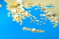 Greece from sand and shells