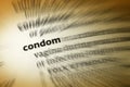 Contraceptive Condom