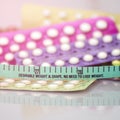 Contraceptive pill background in concept of no weight gain effect