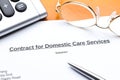 Contract domestic nursing services