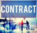 Contract Legal Occupation Partnership Deal Concept Royalty Free Stock Photo