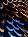 Abstract colorful moving lights Royalty Free Stock Photo