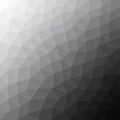 Contrast grey polygonal background