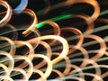 Abstract moving colorful lights Royalty Free Stock Photo