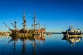 Contrast of Old and New Ships - GaleÃÂ³n AndalucÃÂ­a /Andalusia Ga