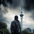 Contrasting elements of Auckland's outdoor adventures with unsettling and thought-provoking surrealism