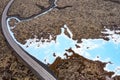 Contrasts of Iceland, Blue Lagoon Royalty Free Stock Photo