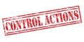 Control actions stamp