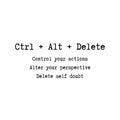 Control Alter and delete